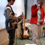music student plays concert